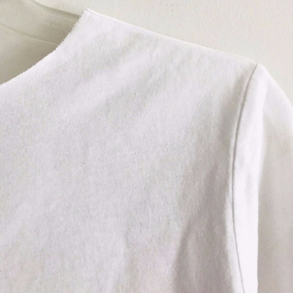 Barbara Bui | Graphic Tee Womens White V-neck - Picture 5 of 9